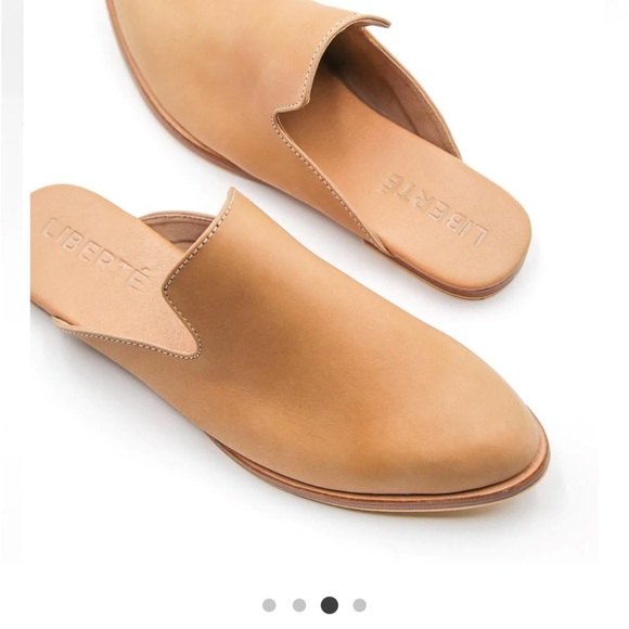 Liberte The Modern Leather Mule Cream - Picture 2 of 8